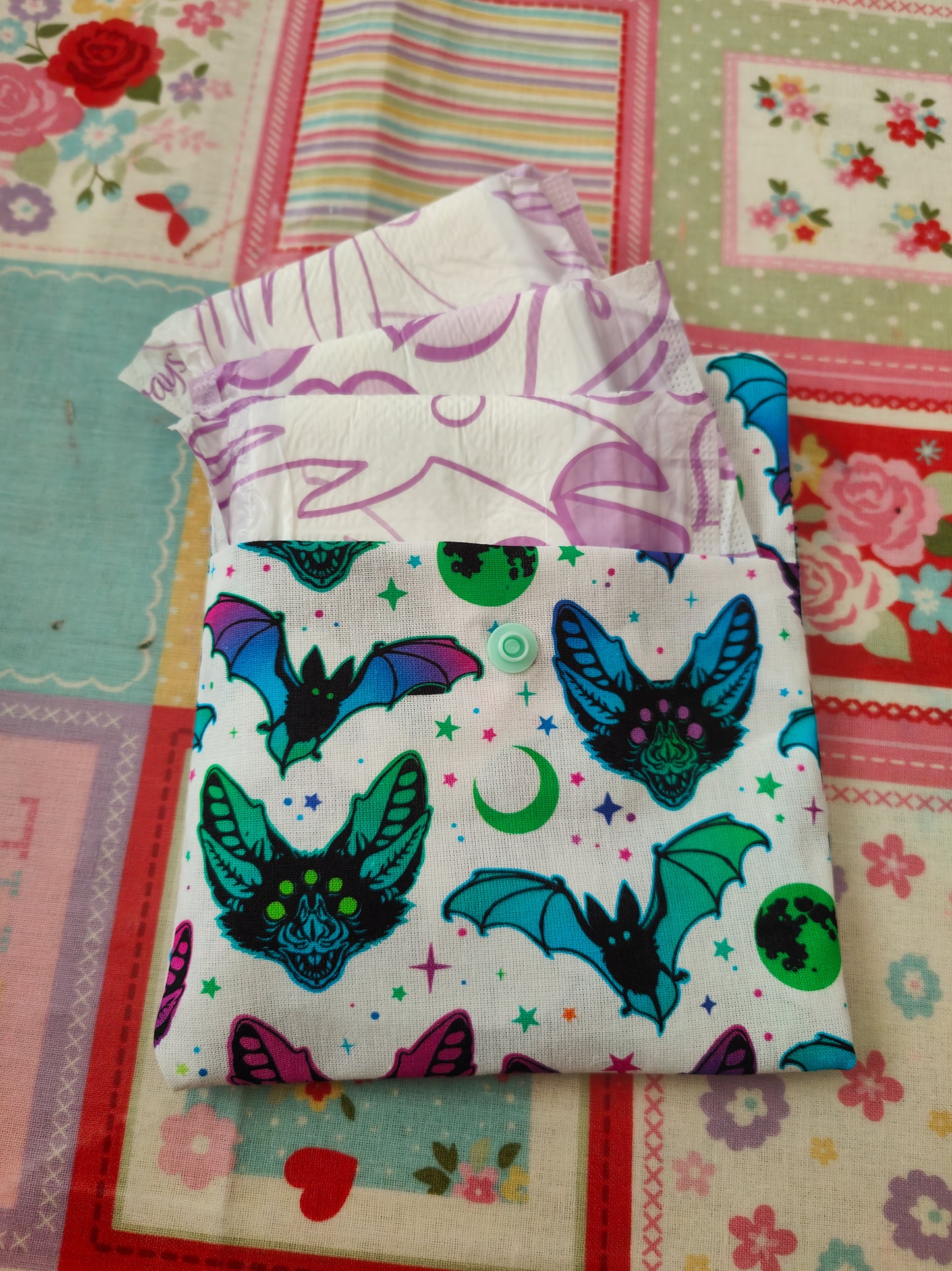 Neon Goat Baphomet Period Pouch