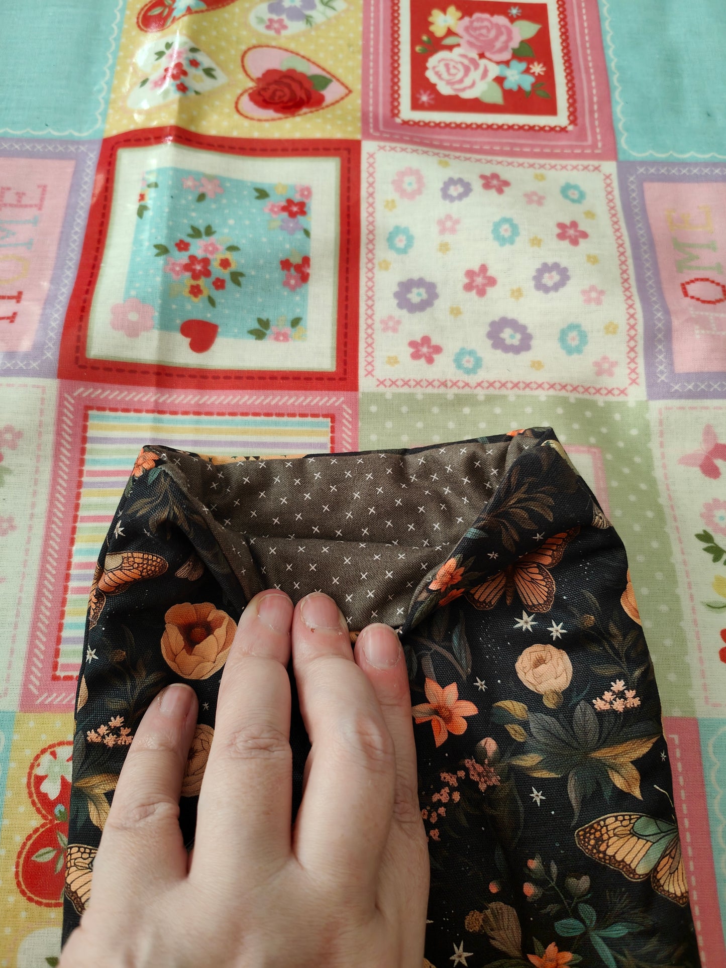Floral Butterflies and Moths Book Sleeve
