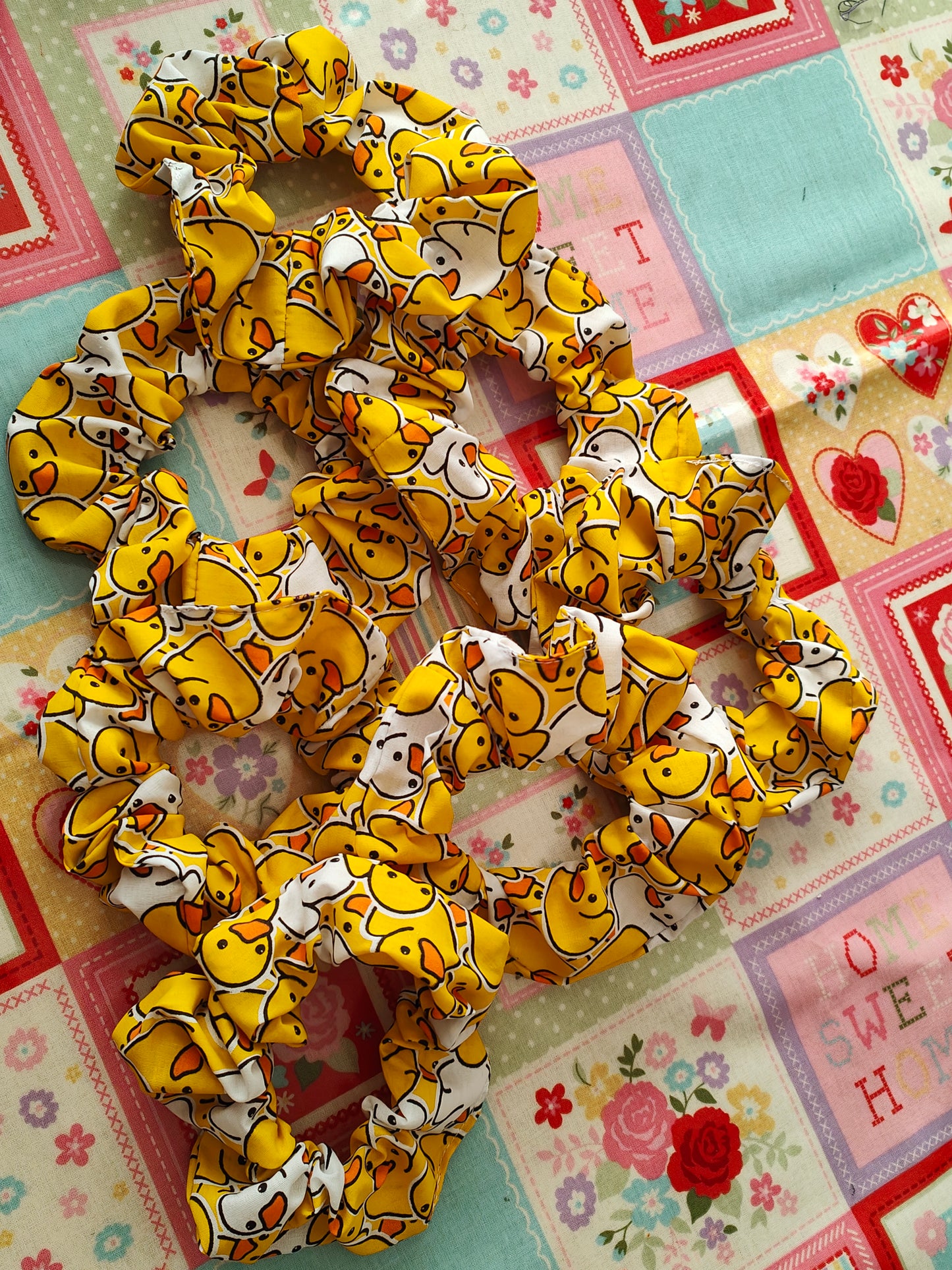 Rubber Duck scrunchie