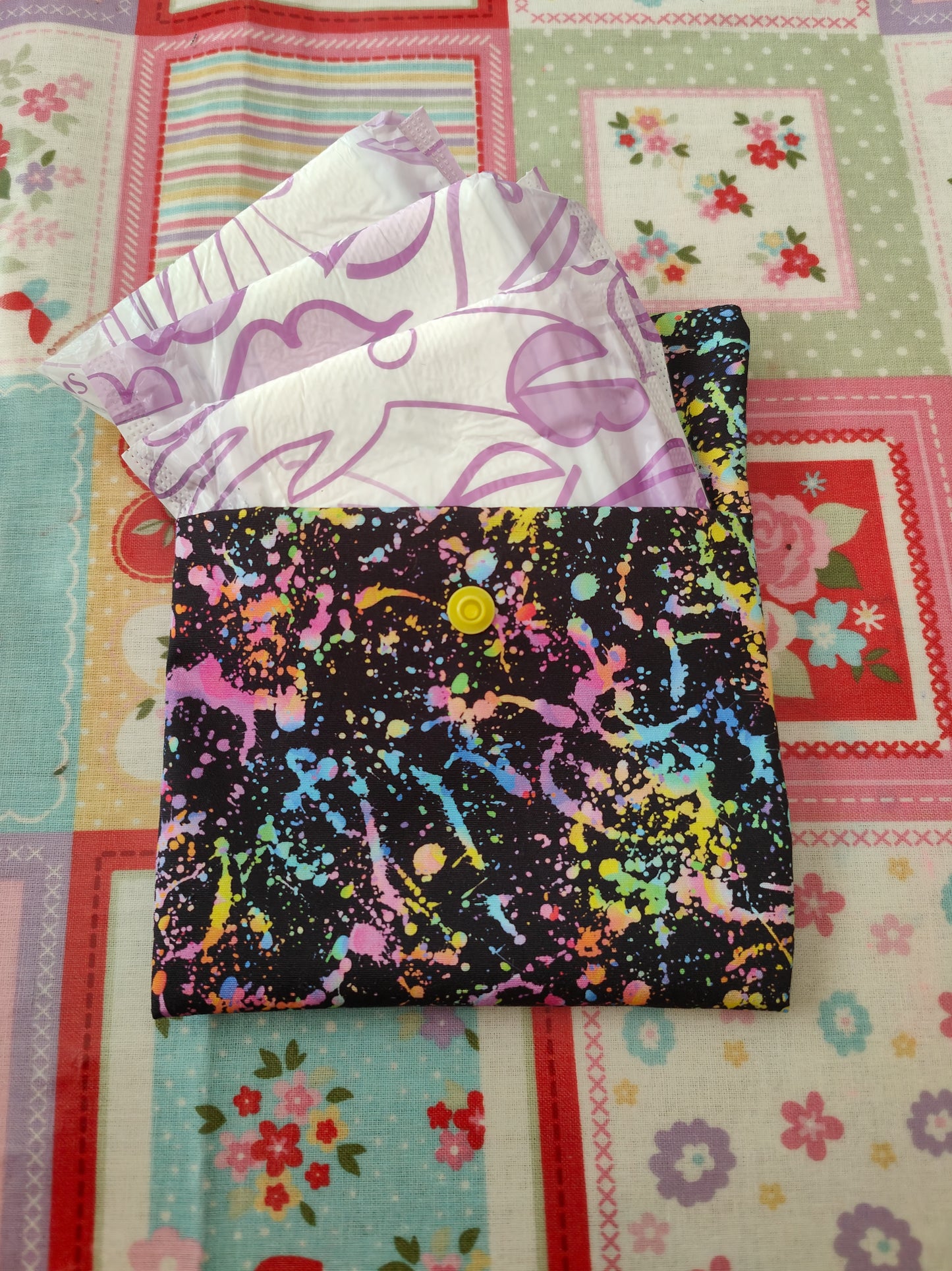 Paint Splatter Period Pouch