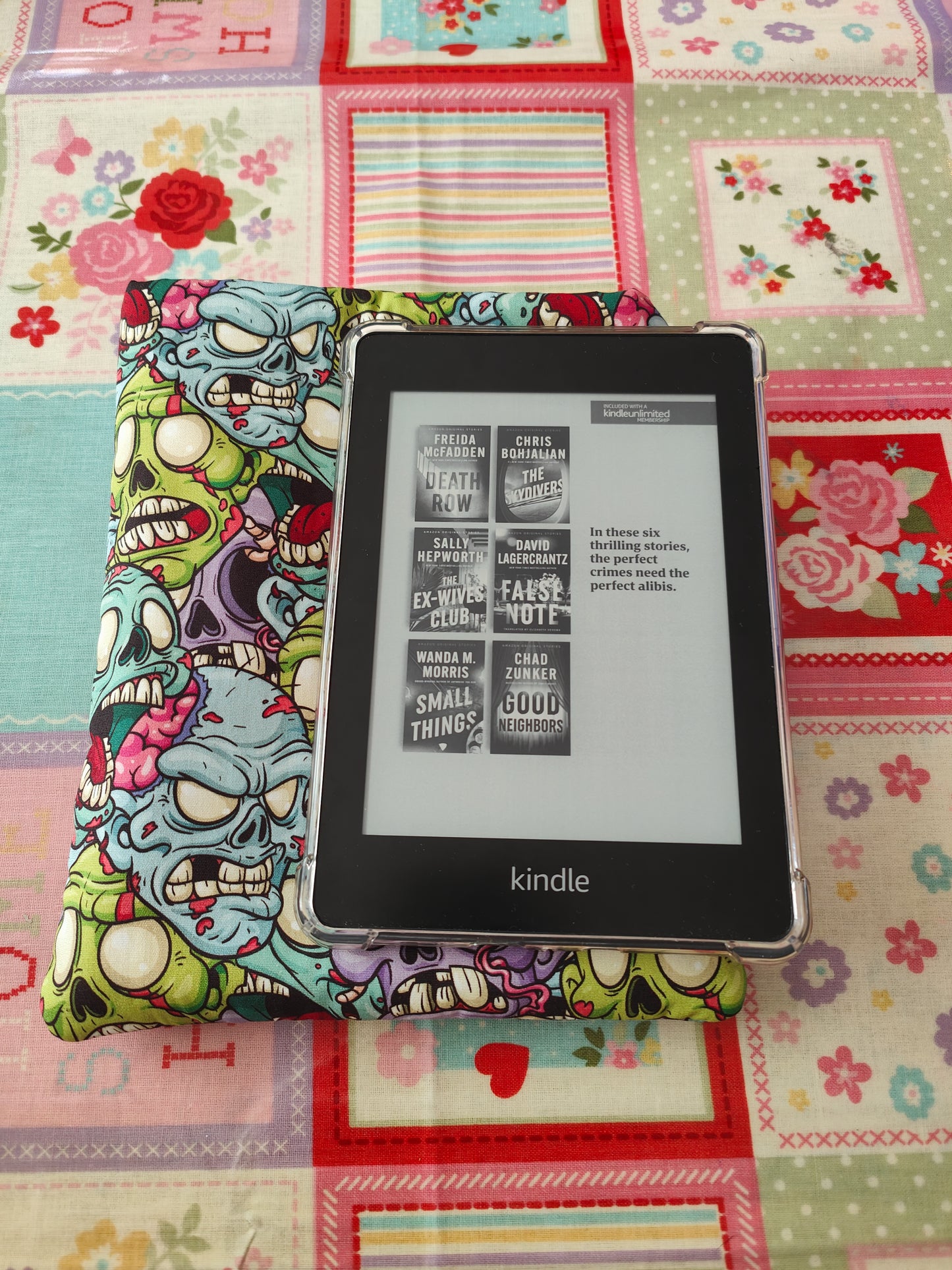 Zombie Head Ereader Sleeve