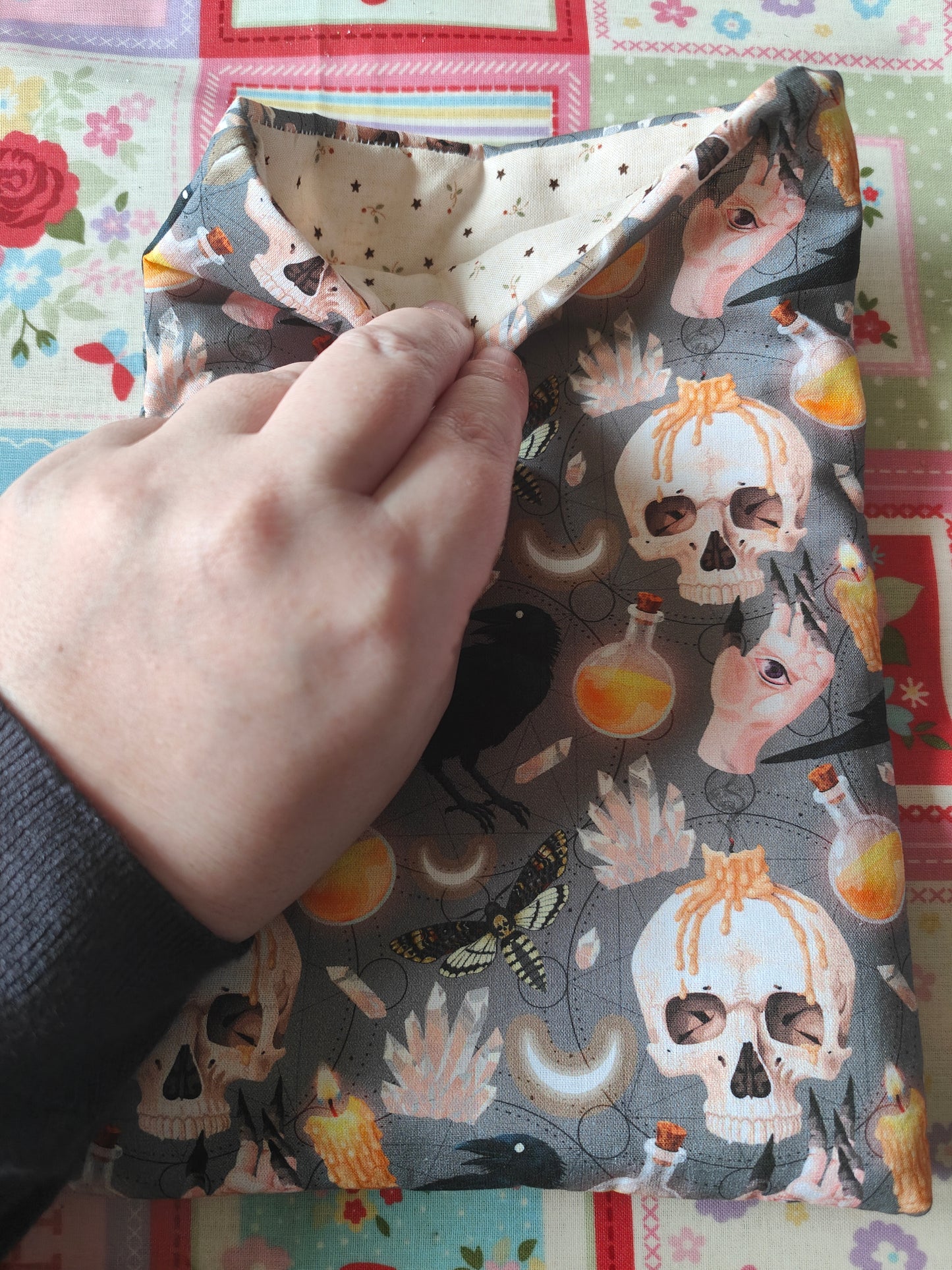 Skulls and Ravens Book Sleeve