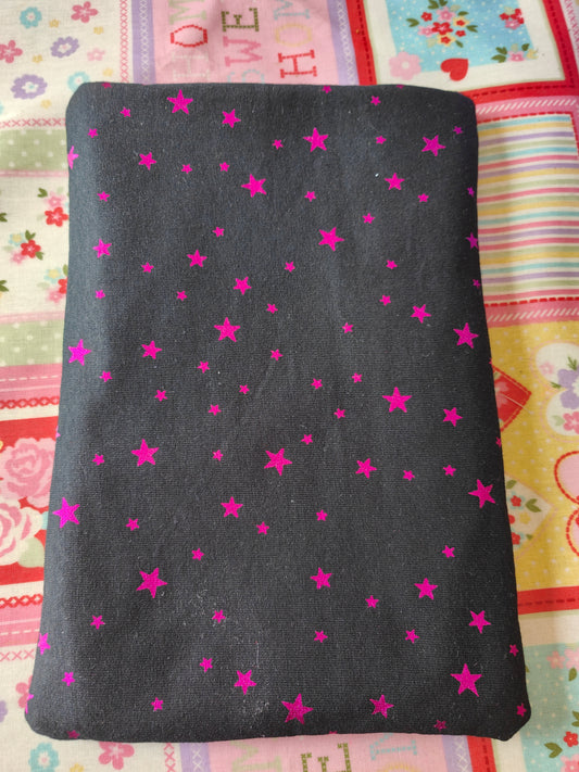Pink stars Book Sleeve