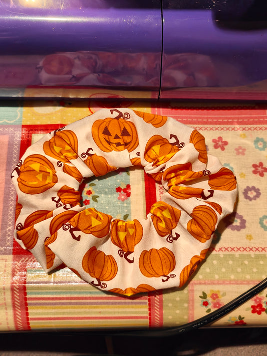 Pumpkin Scrunchie
