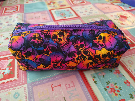 Sunset Skulls Pencil Case