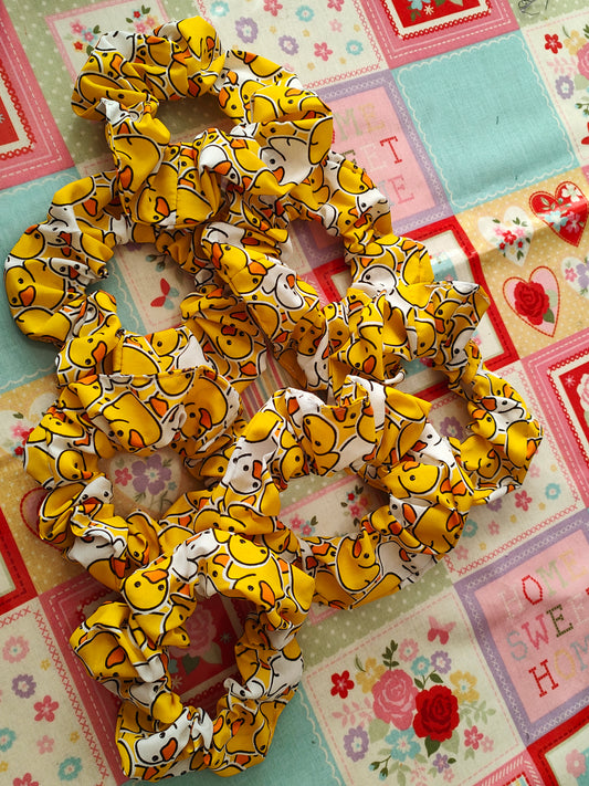 Rubber Duck scrunchie