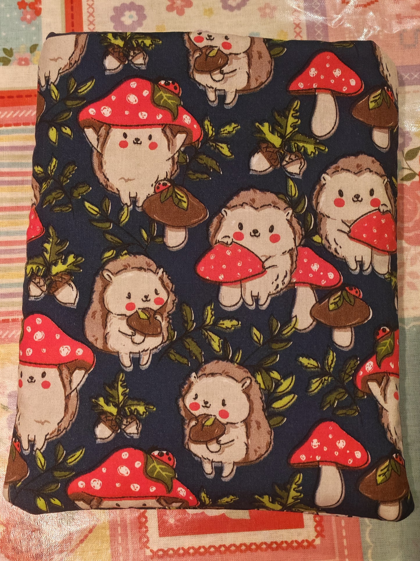 Hedgehog Mushrooms Ereader Sleeve