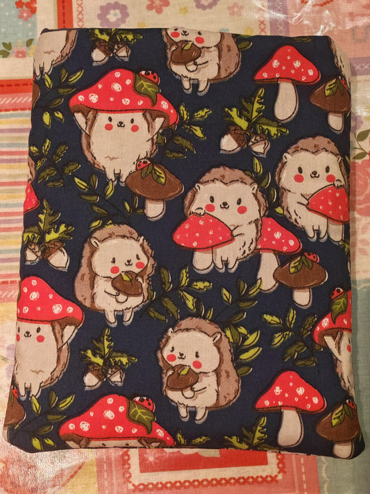 Hedgehog Mushrooms Ereader Sleeve