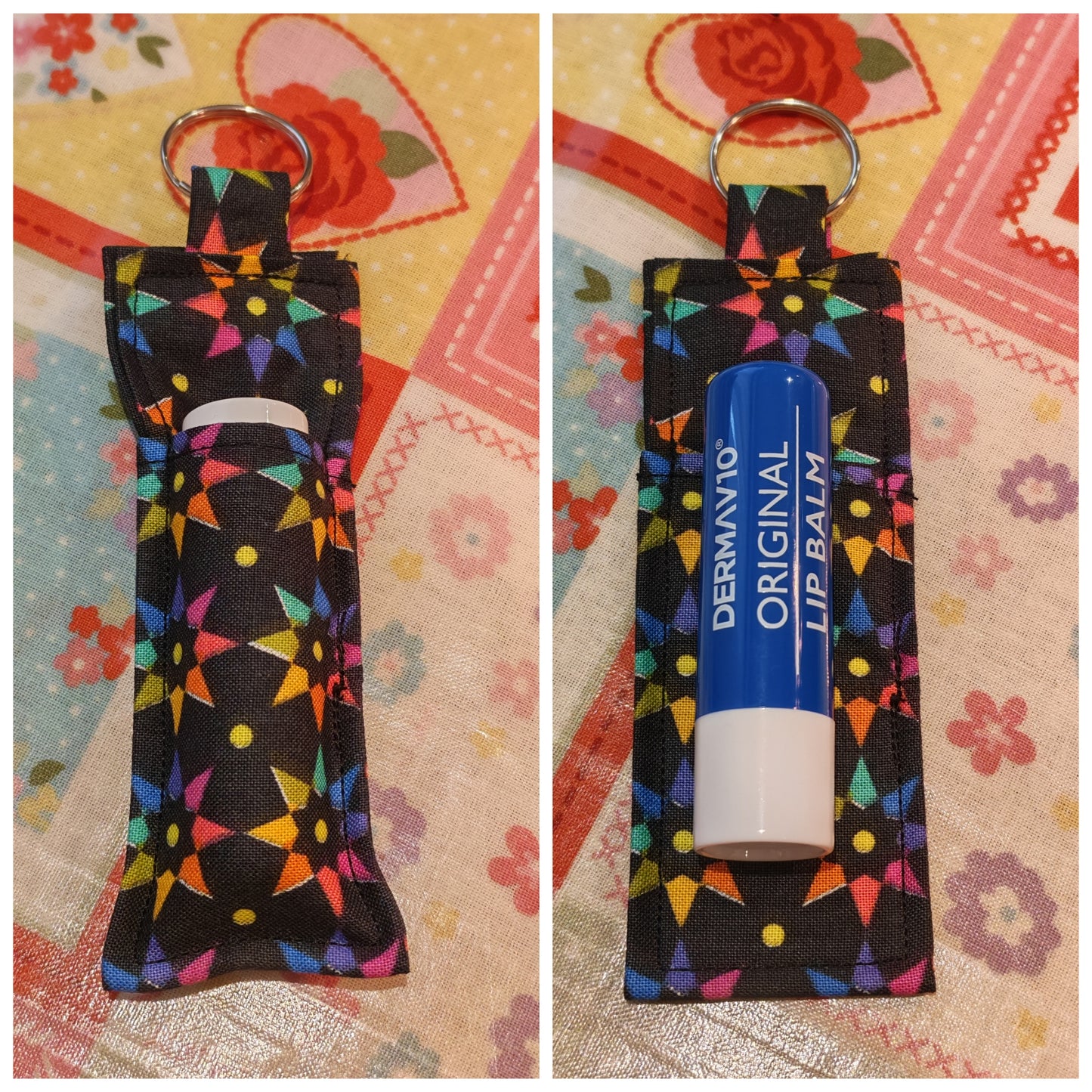 Rainbow Stars Lipbalm Holder
