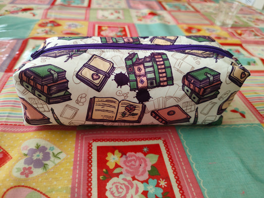 Book Stack Pencil Case