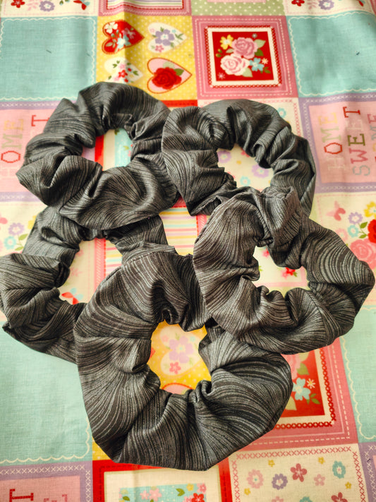 Black Sparkle Swirl Srunchie