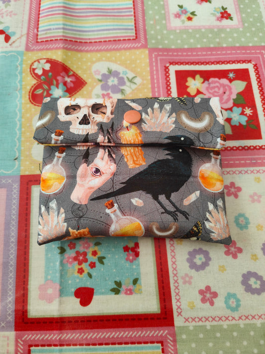 Skulls and Ravens Period Pouch