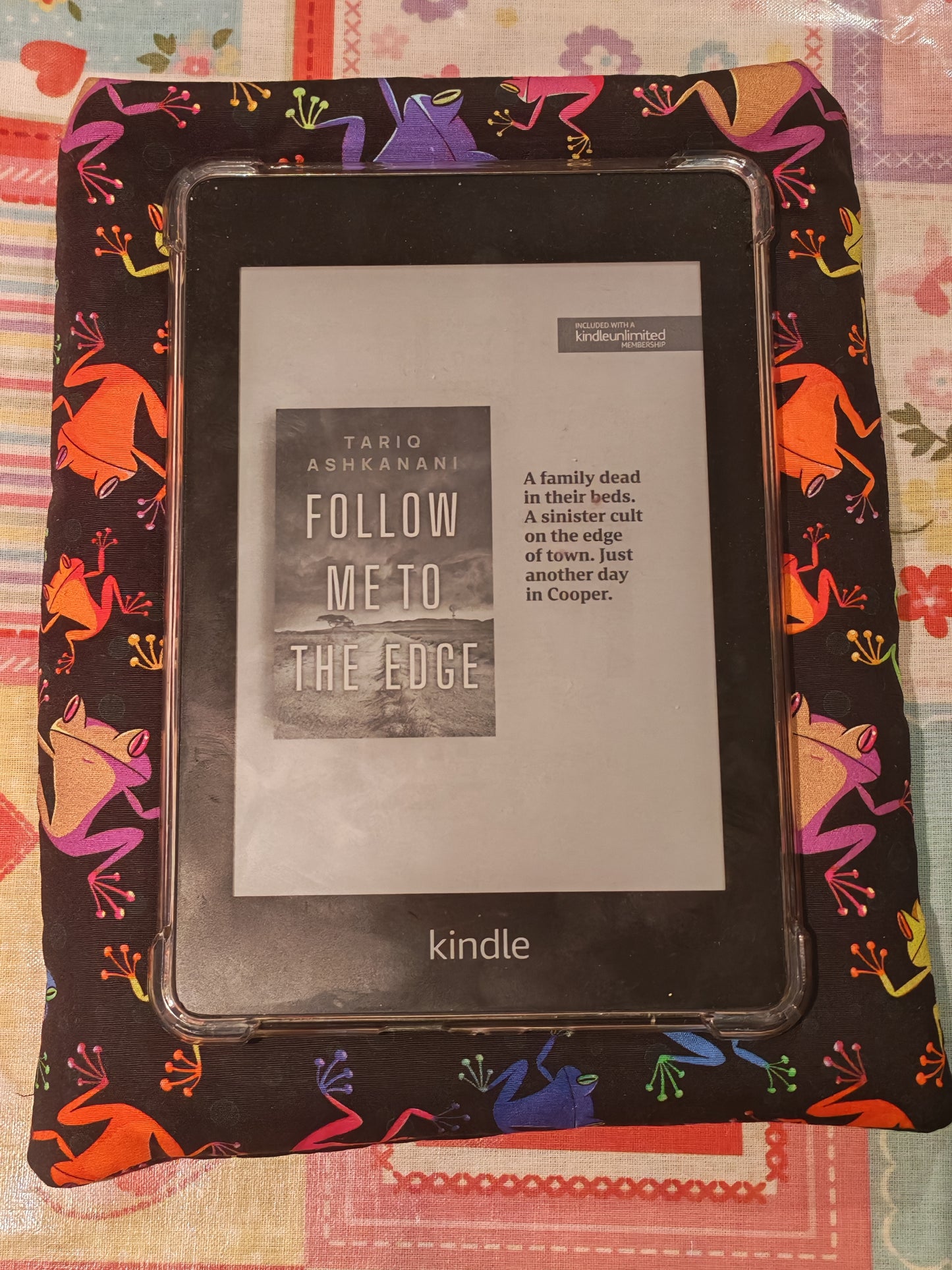 Rainbow Frogs Ereader Sleeve